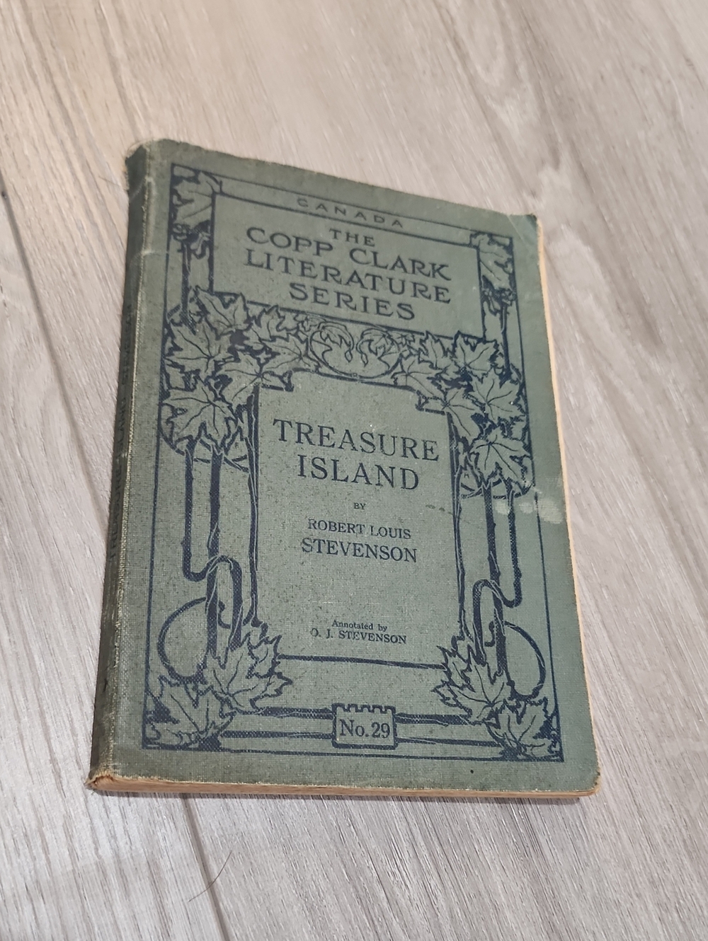 Treasure Island - The Copp Clark Literature Series (Green Cover)